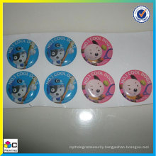 Short time delivery great quality domed epoxy sticker